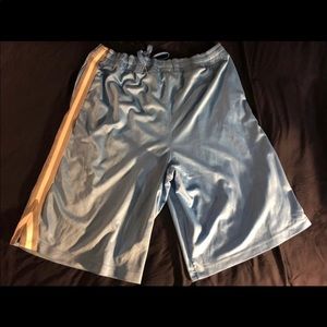 Shaq Basketball Shorts Baby Blue - Men's L (36-38)